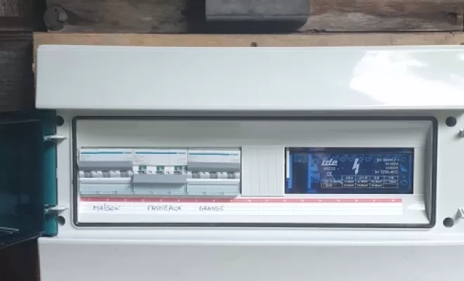 Mise en conformité d'un tableau de répartition à Vert, Mont-de-Marsan, Chris Elec